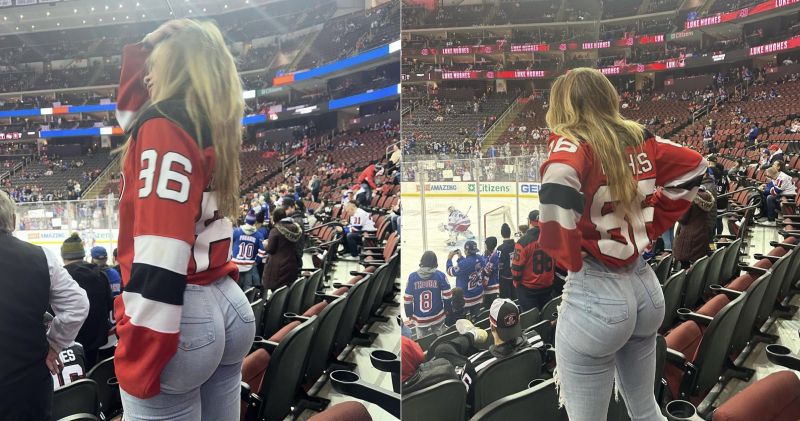 NHL Fan Who Went Viral At Rangers, Devils Game Finally Identified