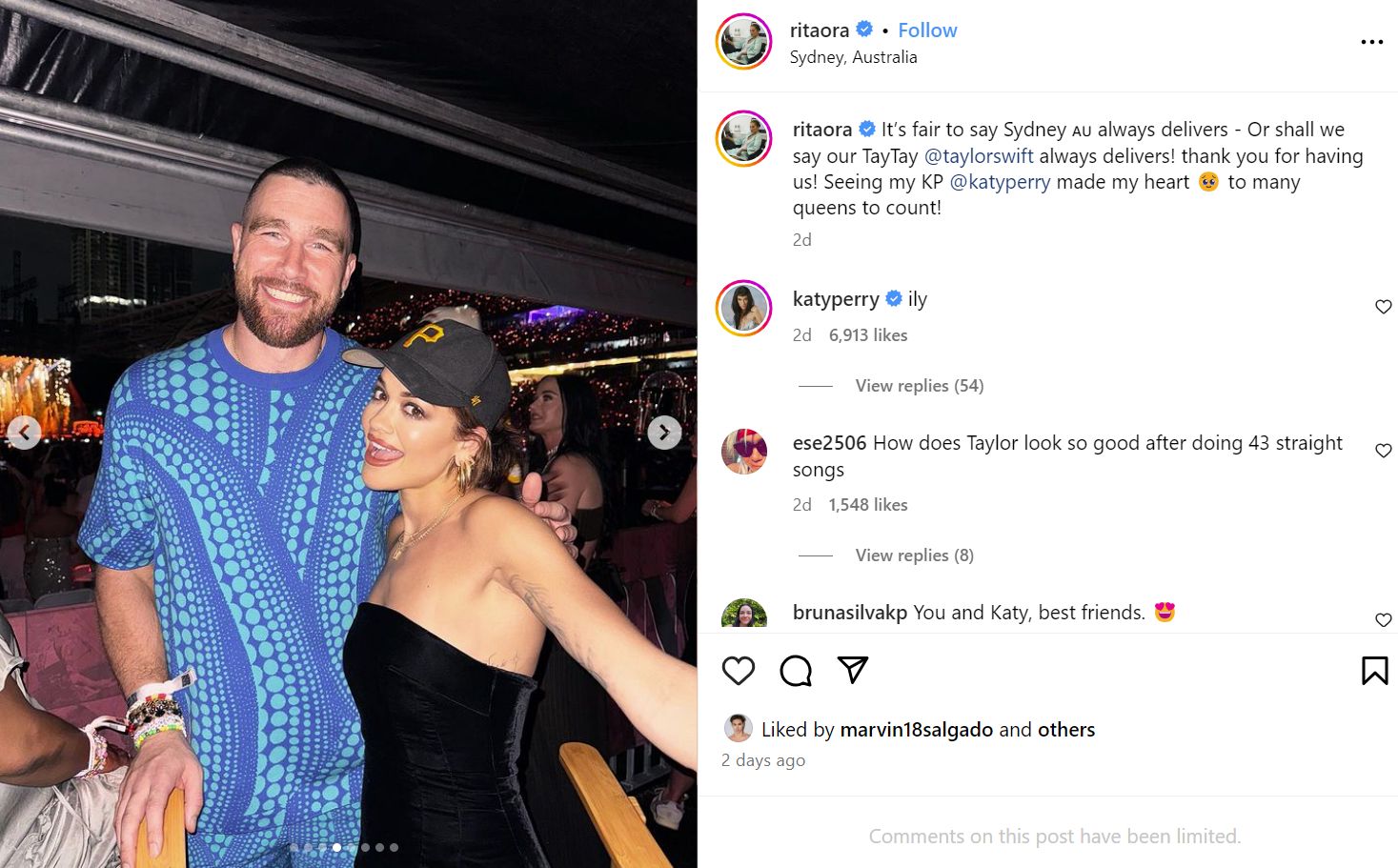 Travis Kelce Abruptly Leaves Australia After Handsy Photo With Another Singer 1