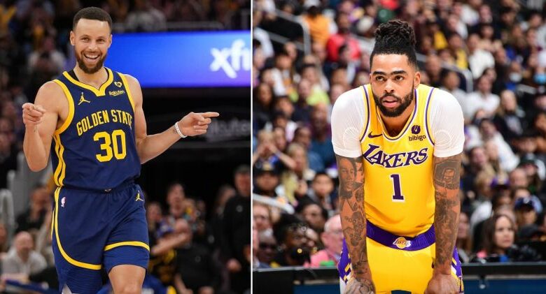 Stephen Curry Mercilessly Taunts D’Angelo Russell During Lakers Game