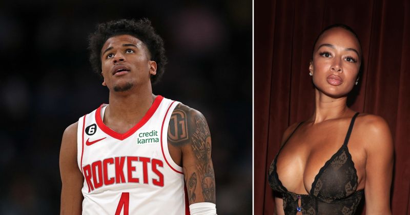 Jalen Green Gets Special Tattoo For 39-Year-Old Baby Mama