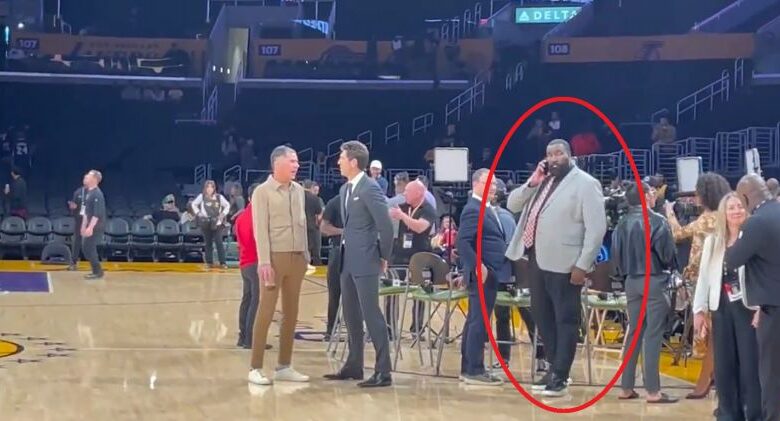 Kendrick Perkins Called Out For What He Did At Lakers Game