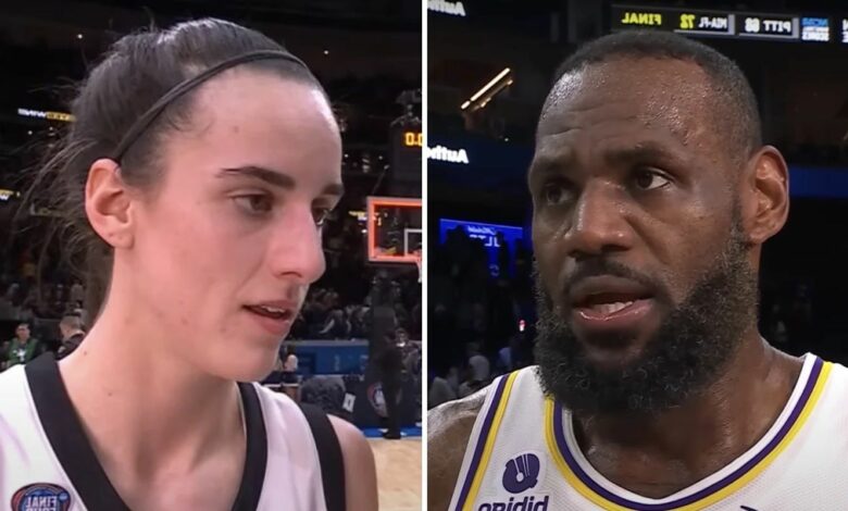 Caitlin Clark Responds To Lakers Star LeBron James