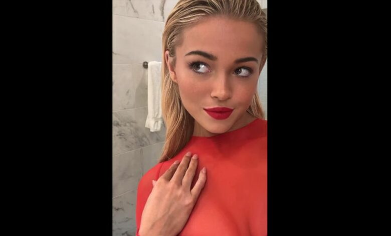 LSU’s Olivia Dunne Wears Completely See-Through Red Shirt