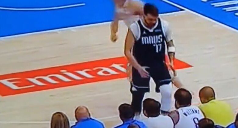 Thunder Fan’s Hilarious Reaction To Luka Doncic Asking For Ball