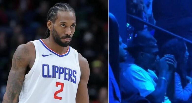 NBA Fans Stunned By What Kawhi Leonard Did At Kendrick Lamar Concert