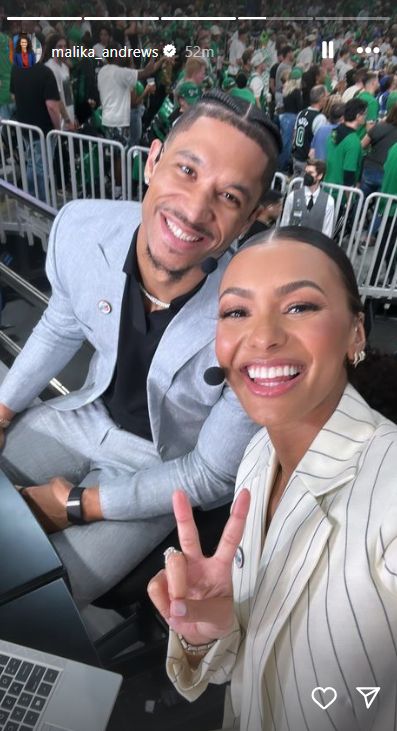 Malika Andrews’ Outfit To NBA Finals Causes A Stir 1