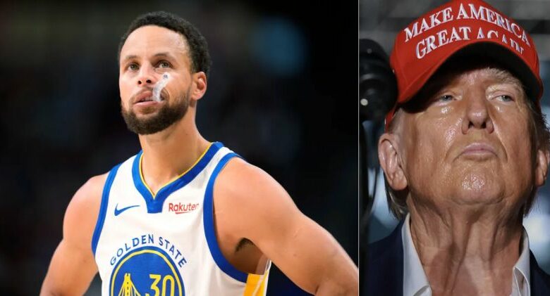 Stephen Curry’s Reaction To What Happened To Donald Trump