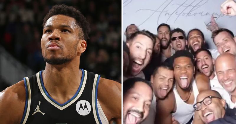 Giannis Antetokounmpo’s Wild NBA Wedding Photos