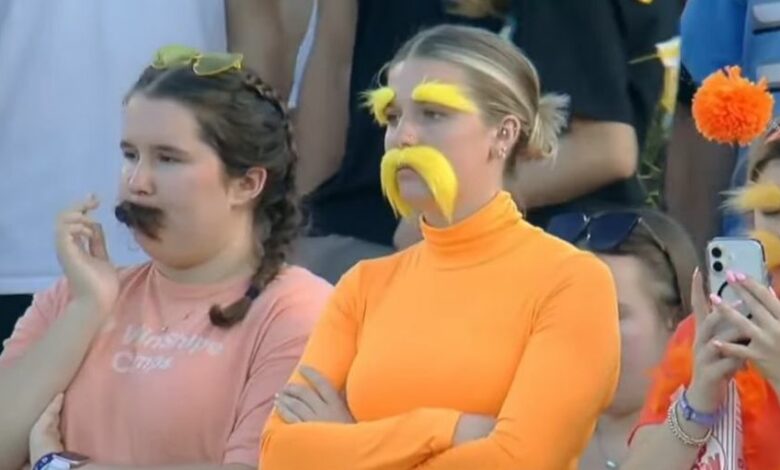 Wild Female UCF Fans Go Viral At BYU Game 1