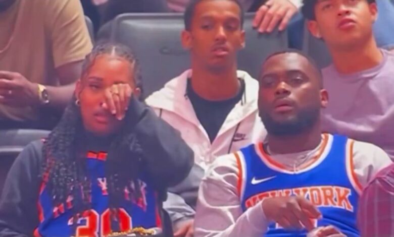 Knicks Fan’s Encounter With Girlfriend At NBA Game Goes Viral
