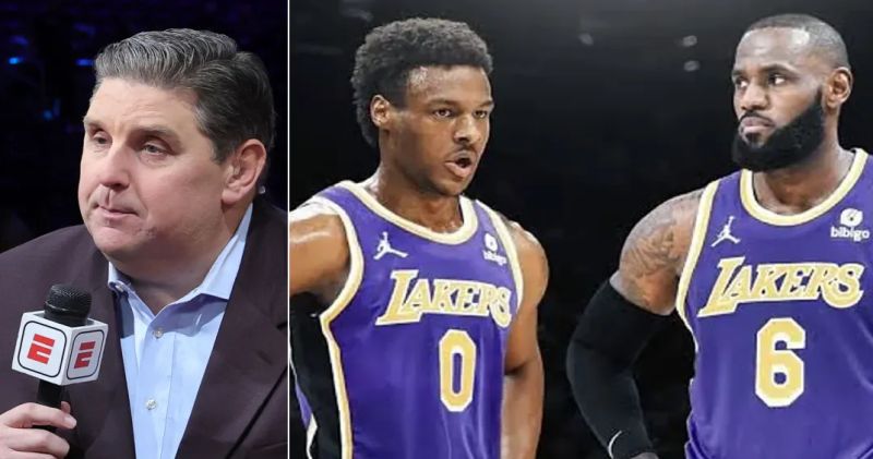 Brian Windhorst Calls Out Lakers For Bronny James Coddling