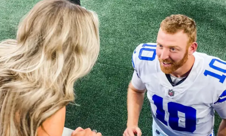 Cooper Rush’s Wife’s Outfit To Cowboys Game Goes Viral