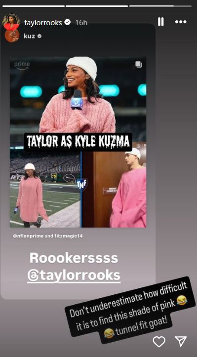Taylor Rooks’ Wild NBA-Inspired Halloween Costume 1