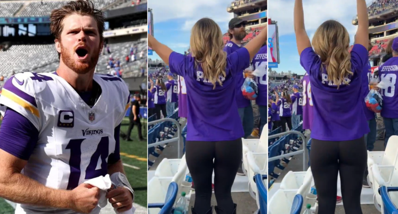 Vikings Fans Wild Behavior During Titans Game Causes A Stir