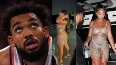 Jordyn Woods’ Outfit To Karl-Anthony Towns’ Knicks Game Goes Viral