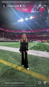 ESPN's Molly McGrath's Outfit Steals the Show at National Championship