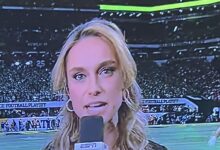 ESPN's Molly McGrath Suffers Wardrobe Malfunction During Oklahoma Game