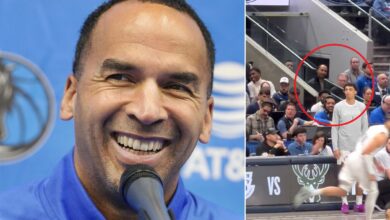 Nico Harrison Seen Hiding From Mavericks Fans After Luka Doncic Trade