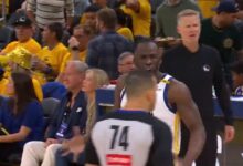 Draymond Green Verbally Attacks Referee During Rockets Game