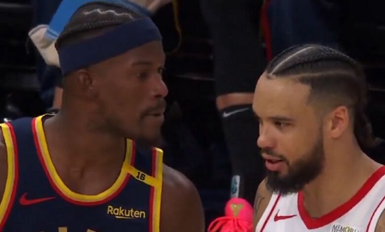 Jimmy Butler's Message To Dillon Brooks, Rockets