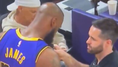 LeBron James' Suspicious Behavior During NBA Game Causes A Stir