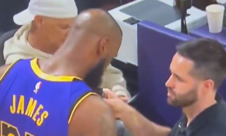 LeBron James' Suspicious Behavior During NBA Game Causes A Stir