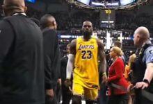 LeBron James' Behavior After Lakers Loss To Timberwolves Goes Viral