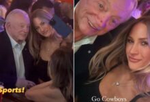 Jerry Jones' New Blonde Friend Identified