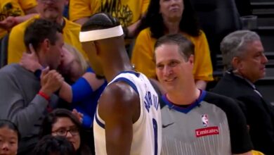 2 NBA Fans Go Viral During Warriors, Timberwolves Game