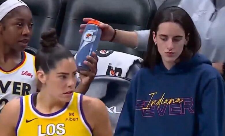 Caitlin Clark Checking Out Kelsey Plum Goes Viral