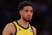 Tyrese Haliburton Poses With ECF MVP, Not Realizing Pascal Siakam Won It