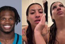 Travis Hunter's Wife Leanna Lenee's Shower Video Goes Viral