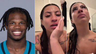 Travis Hunter's Wife Leanna Lenee's Shower Video Goes Viral