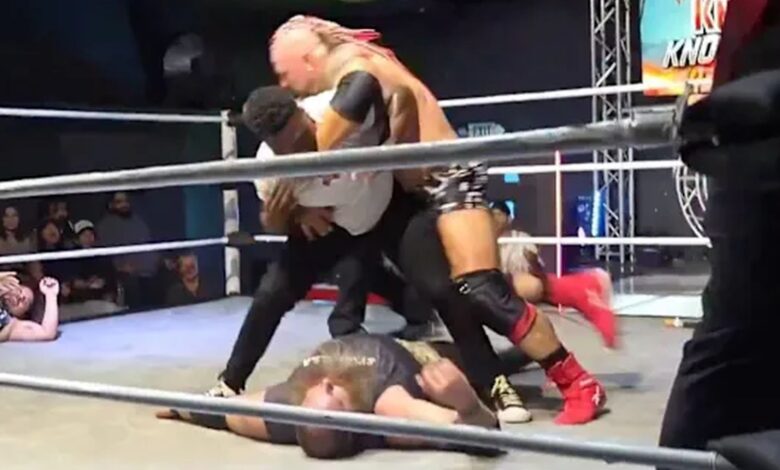 Doug, Wrestler Who Saved Syko Stu From Raja Jackson, Goes Off