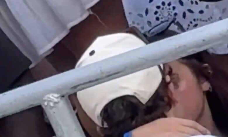 Mississippi State Fans Get Frisky At Tennessee Game