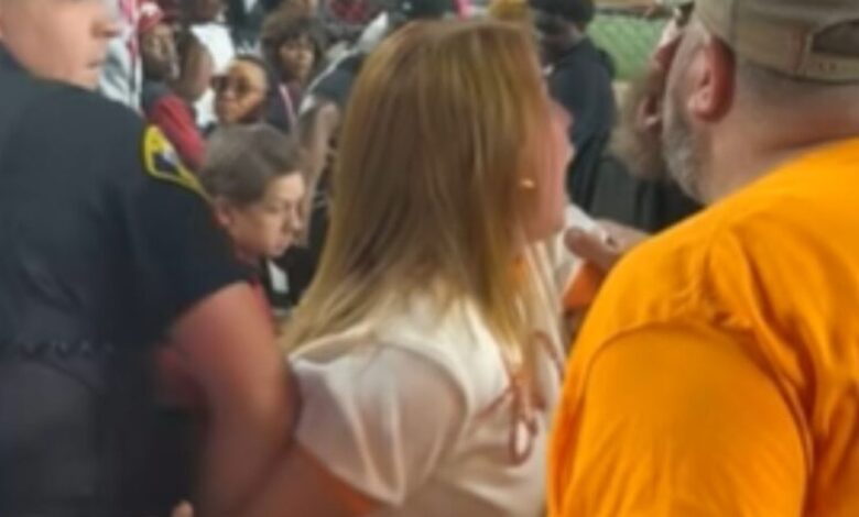 Female Tennessee Vols Fan Arrested For Explicit Act During Game