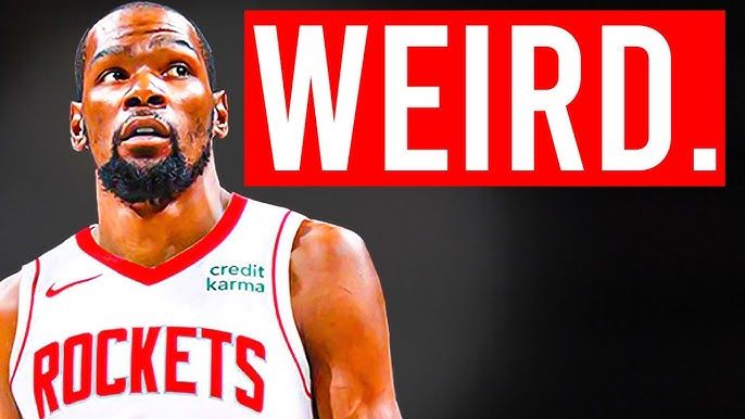 Kevin Durant Is the Biggest Weirdo in NBA History, and the Rockets Paying for It Proves Everything 1