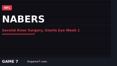 Malik Nabers Had a Second Knee Surgery and the Giants Are Still Hoping He Plays Week 1 5