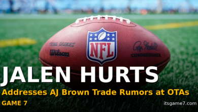 Jalen Hurts Says He and AJ Brown Are 'Really Good' Despite Eagles Trade Rumors