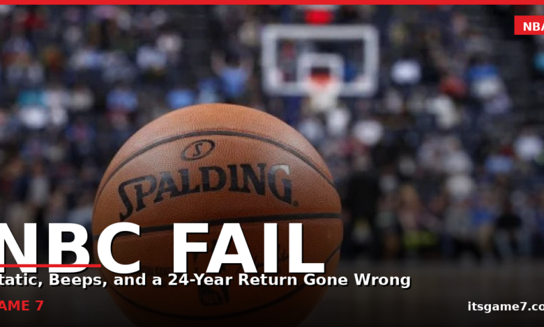 NBC's Thunder-Spurs Game 1 Broadcast Marred by Audio Problems in Return to NBA Coverage