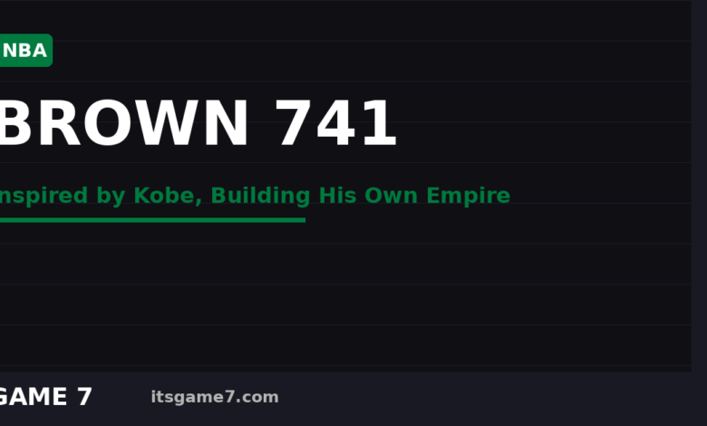 Jaylen Brown's 741 Brand Is Bigger Than Sneakers: He's Carrying Out Kobe's Unfinished Vision 1