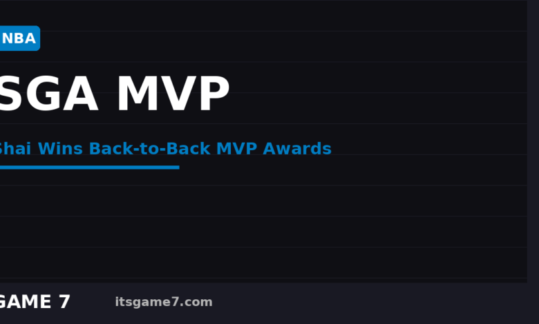 Shai Gilgeous-Alexander Wins Back-to-Back NBA MVP Awards: The Case For and Against 1