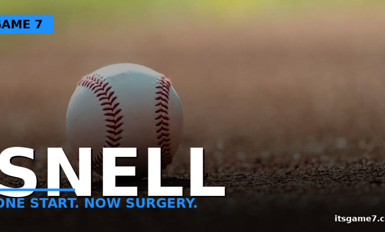 Blake Snell Is Having Elbow Surgery One Start Into His Dodgers Season. Now What? 1