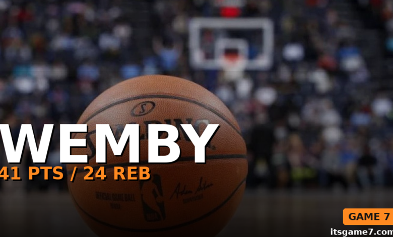 Victor Wembanyama Drops 41 and 24 as Spurs Steal Game 1 from Thunder in Double OT 1