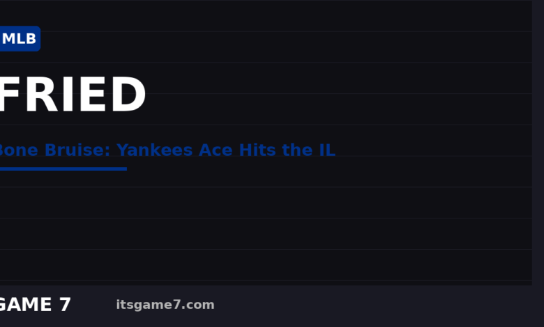 Max Fried Has a Bone Bruise in His Elbow and the Yankees Should Be Nervous 1