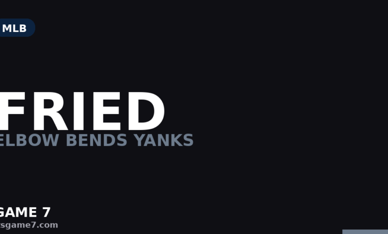 Max Fried Lands on IL With Bone Bruise, and the Yankees Rotation Just Got Smaller