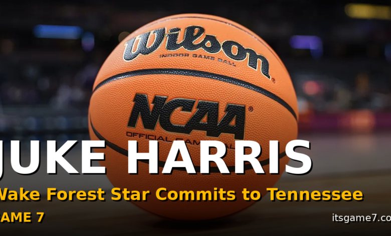 Tennessee Lands Wake Forest Star Juke Harris in Major Transfer Portal Coup