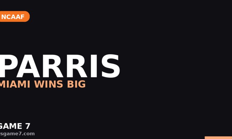 Milan Parris Decommits From Iowa State and Lands at Miami in Major Recruiting Win