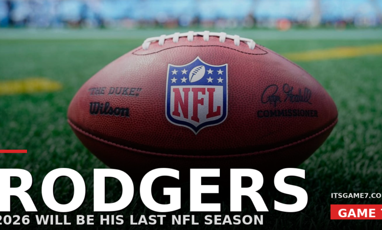 Aaron Rodgers Confirms 2026 Will Be His Final NFL Season as the Steelers Get One Last Ride