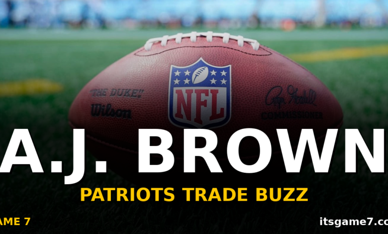 A.J. Brown to the Patriots Is the Most Talked-About Trade Rumor of the NFL Summer